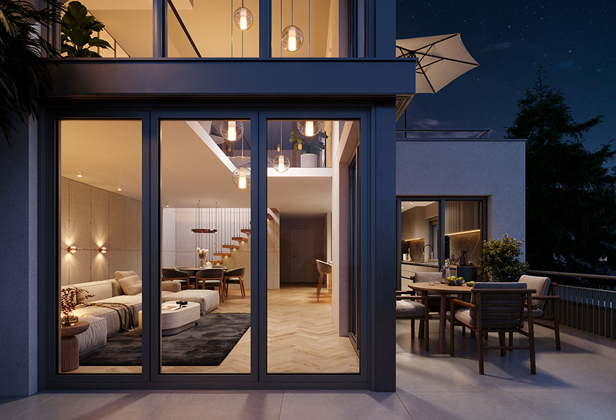 Dachterrasse als Rückzugsort – Riverside Living Pfaffendorf